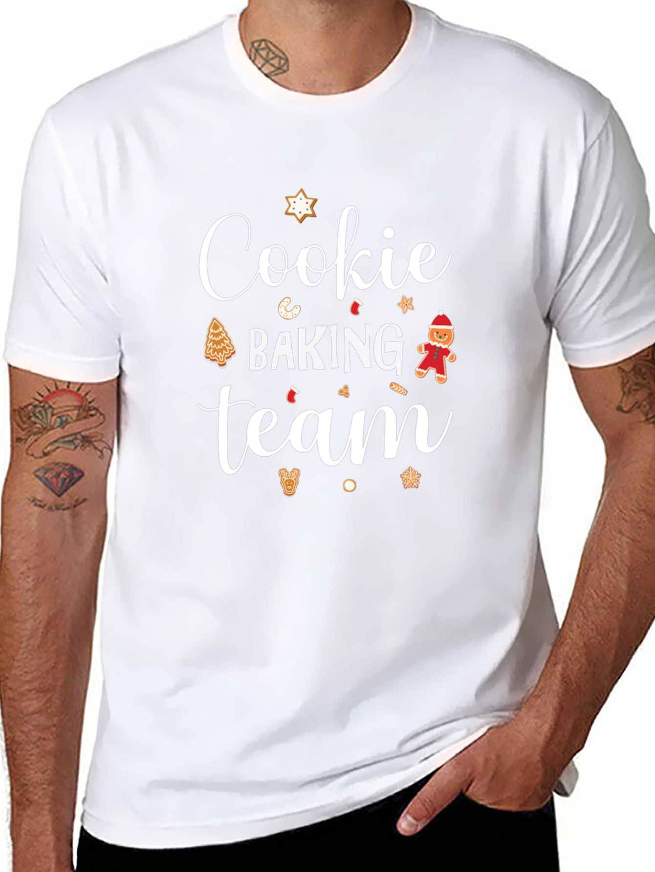 Cookie Baking Team Graphic T-Shirt