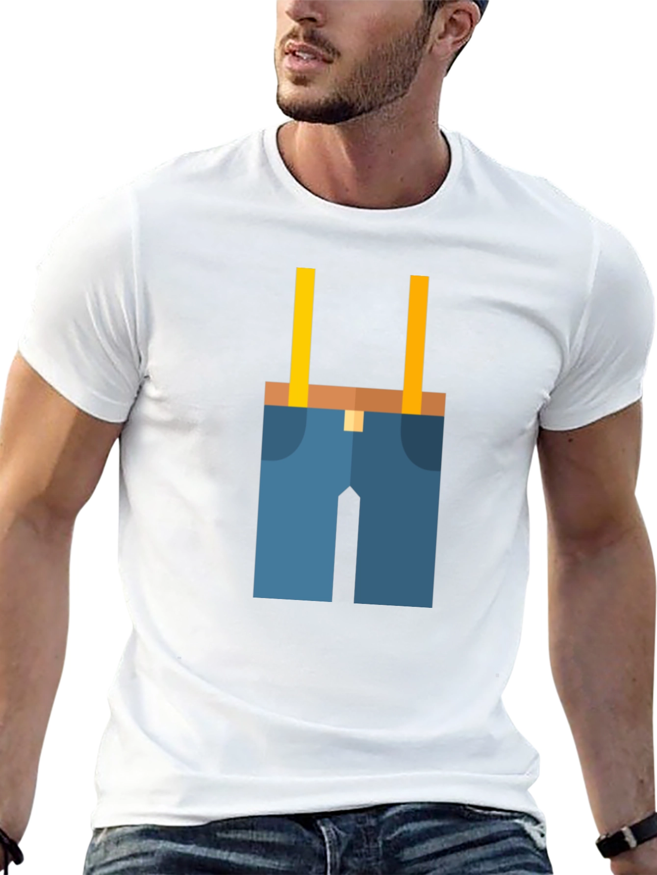 Novelty Suspender T-Shirt
