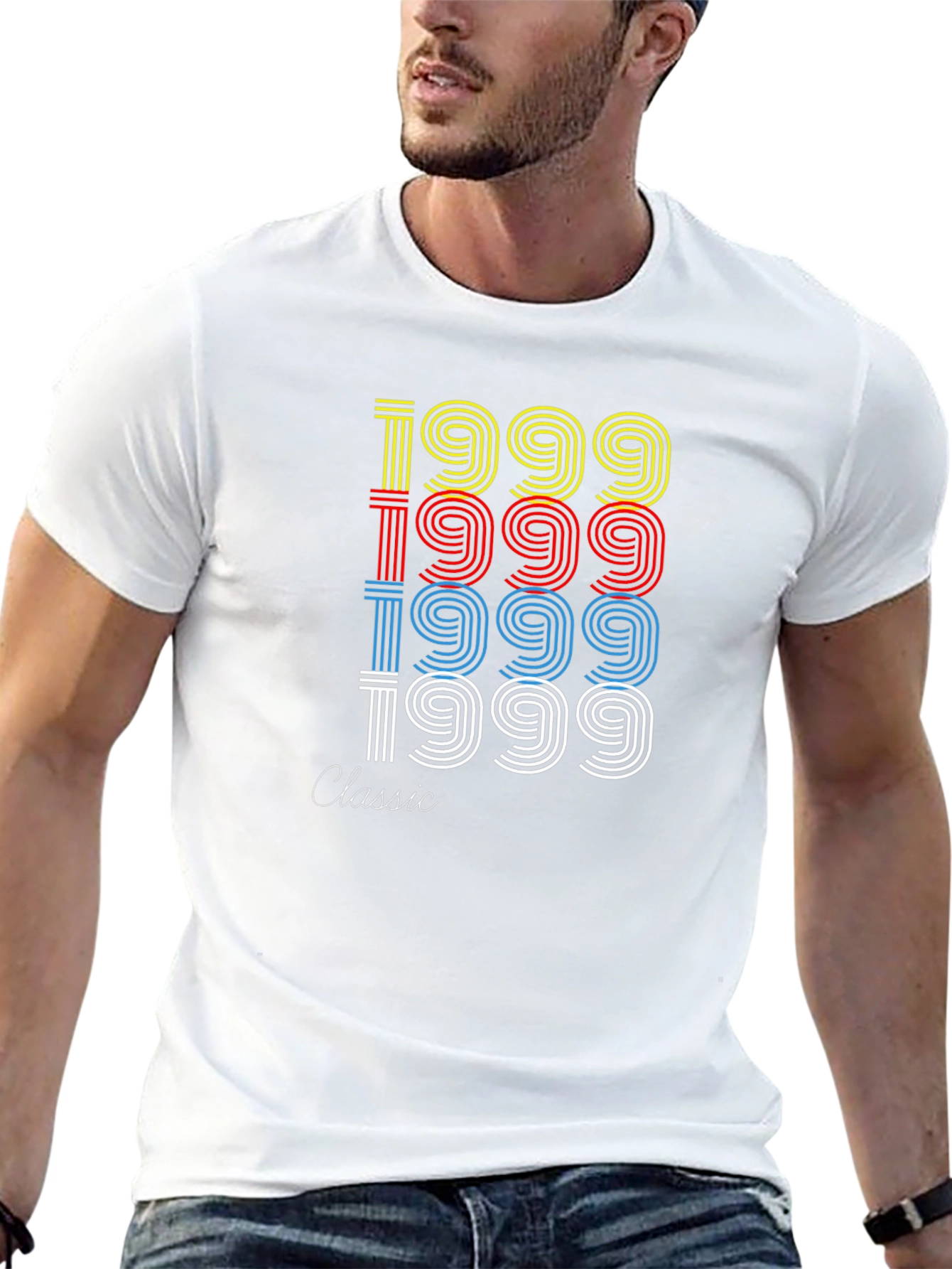 Classic 1999 Year T-Shirt - Retro Birthday Tee
