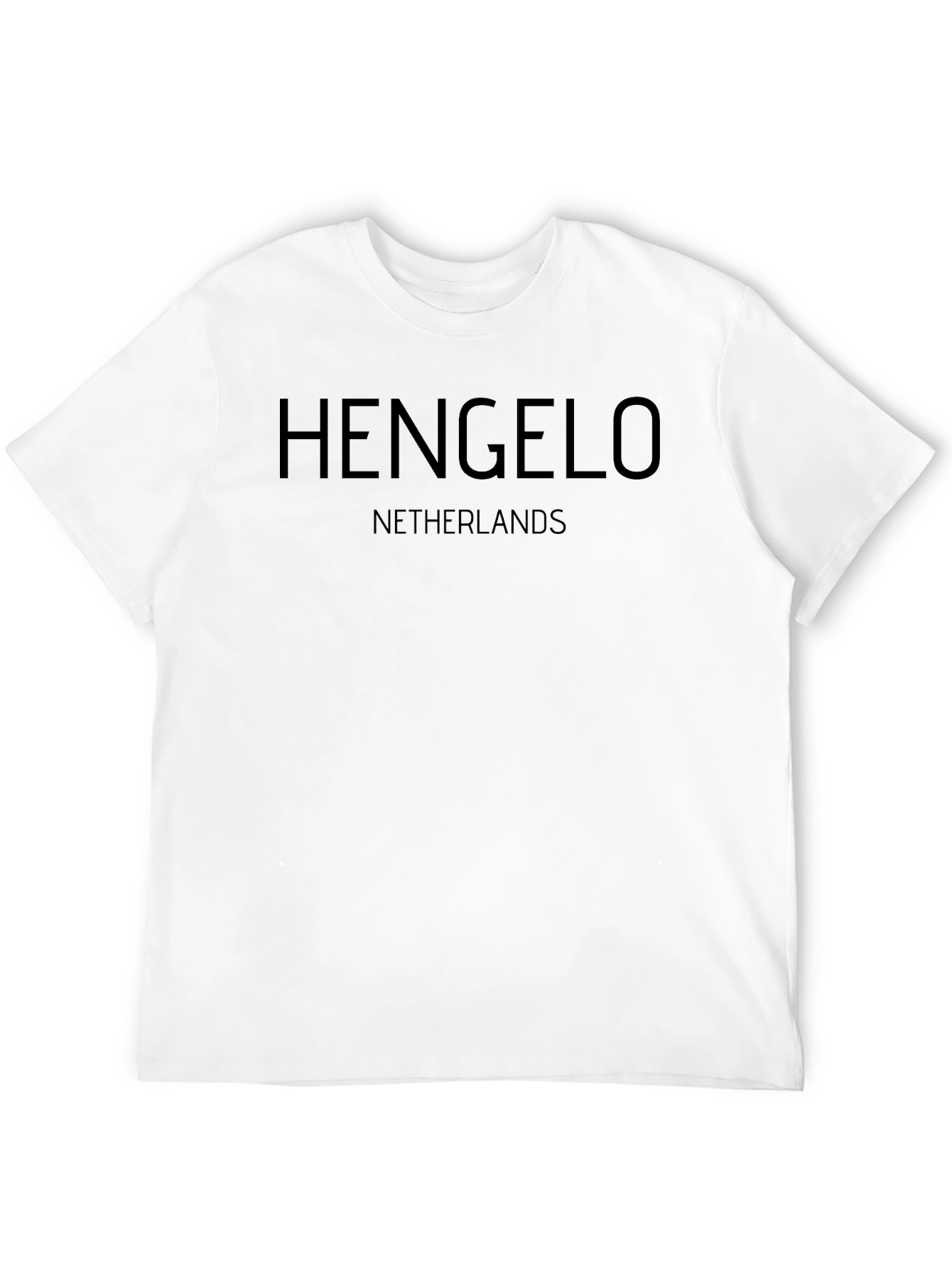 Hengelo Netherlands Black T-Shirt