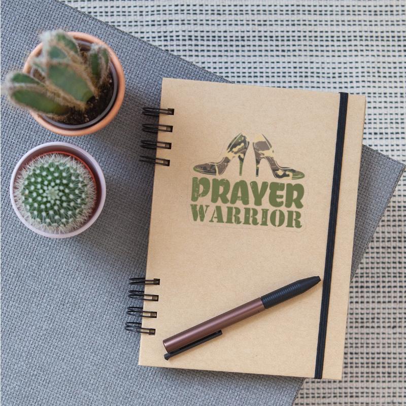 Camo Heels Prayer Warrior Faith God Jesus Christia