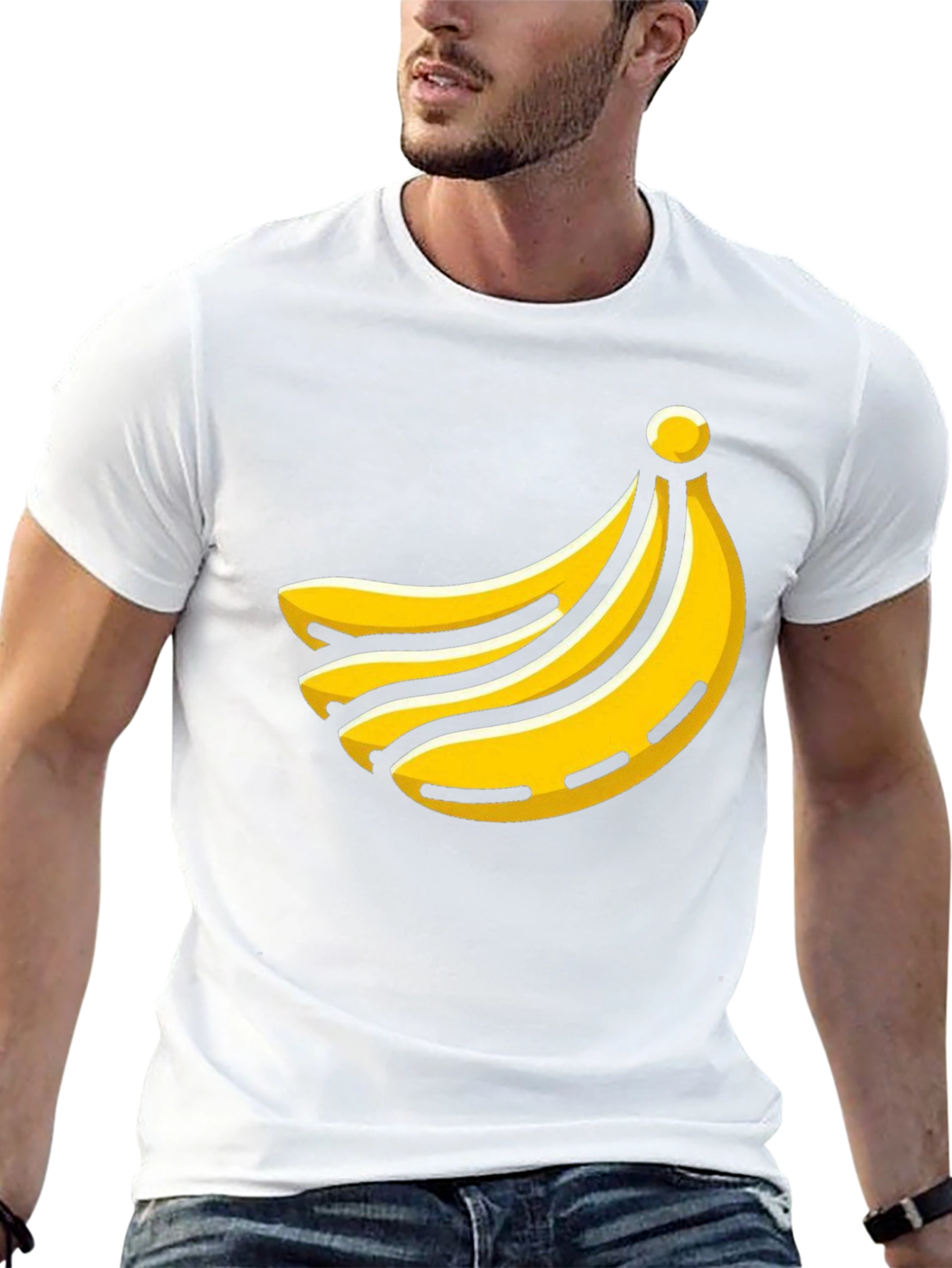 Banana Graphic Tee - Funky Fruit Design!