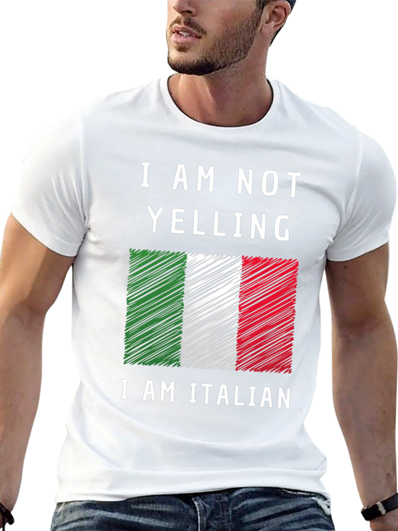Italian Pride T-Shirt - I Am Not Yelling