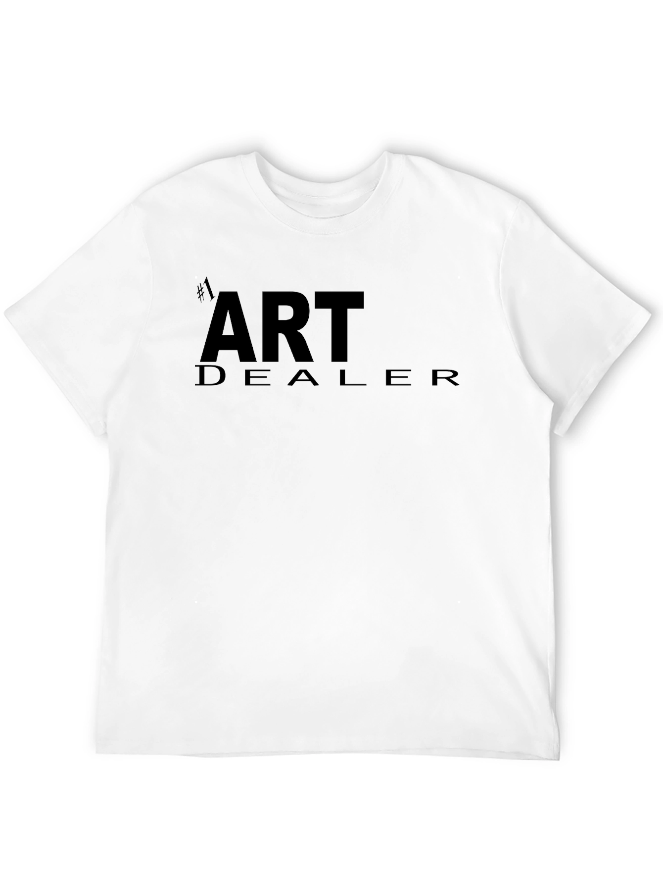 Art Dealer Black Graphic T-Shirt