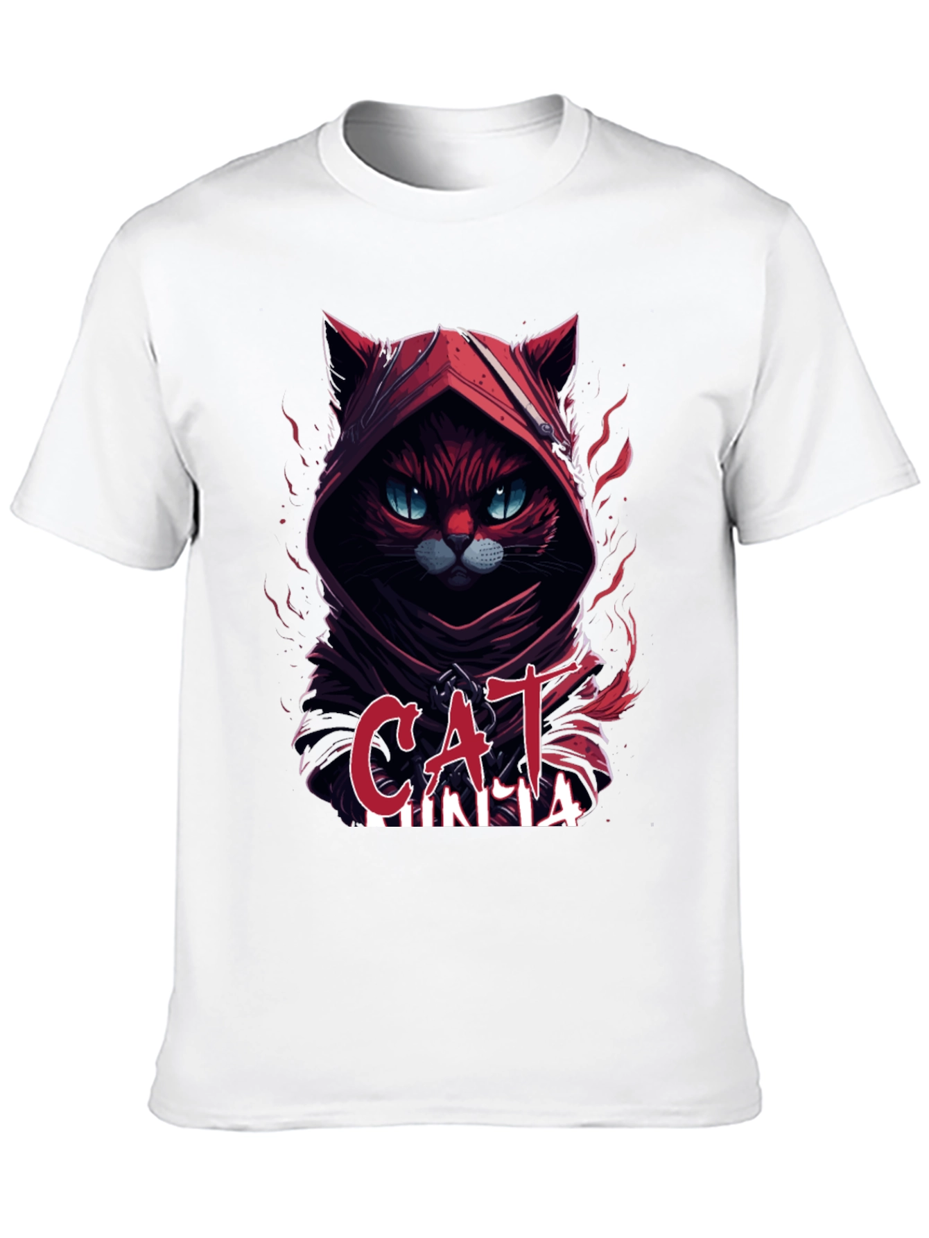 Cat Ninja Graphic T-Shirt