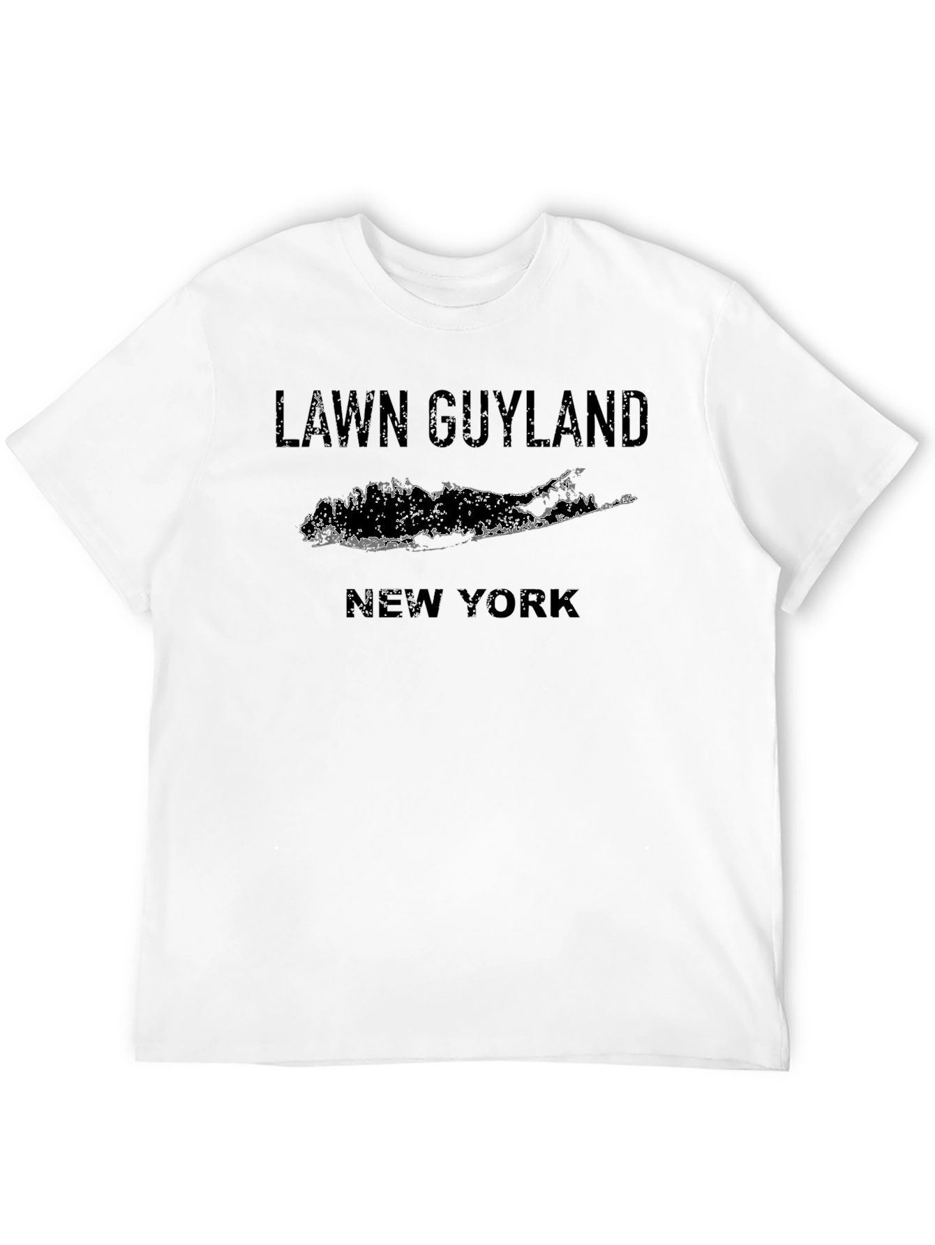 Lawn Guyland New York T-Shirt - Black