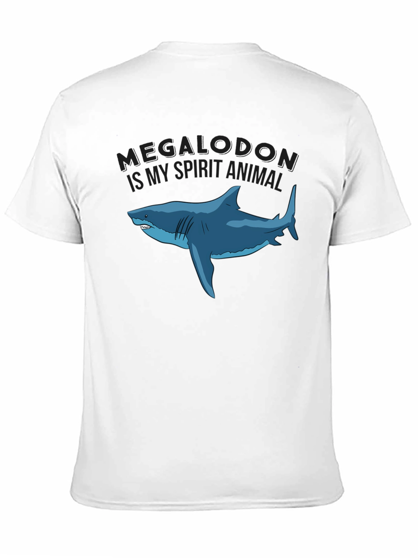 Megalodon Spirit Animal Graphic T-Shirt