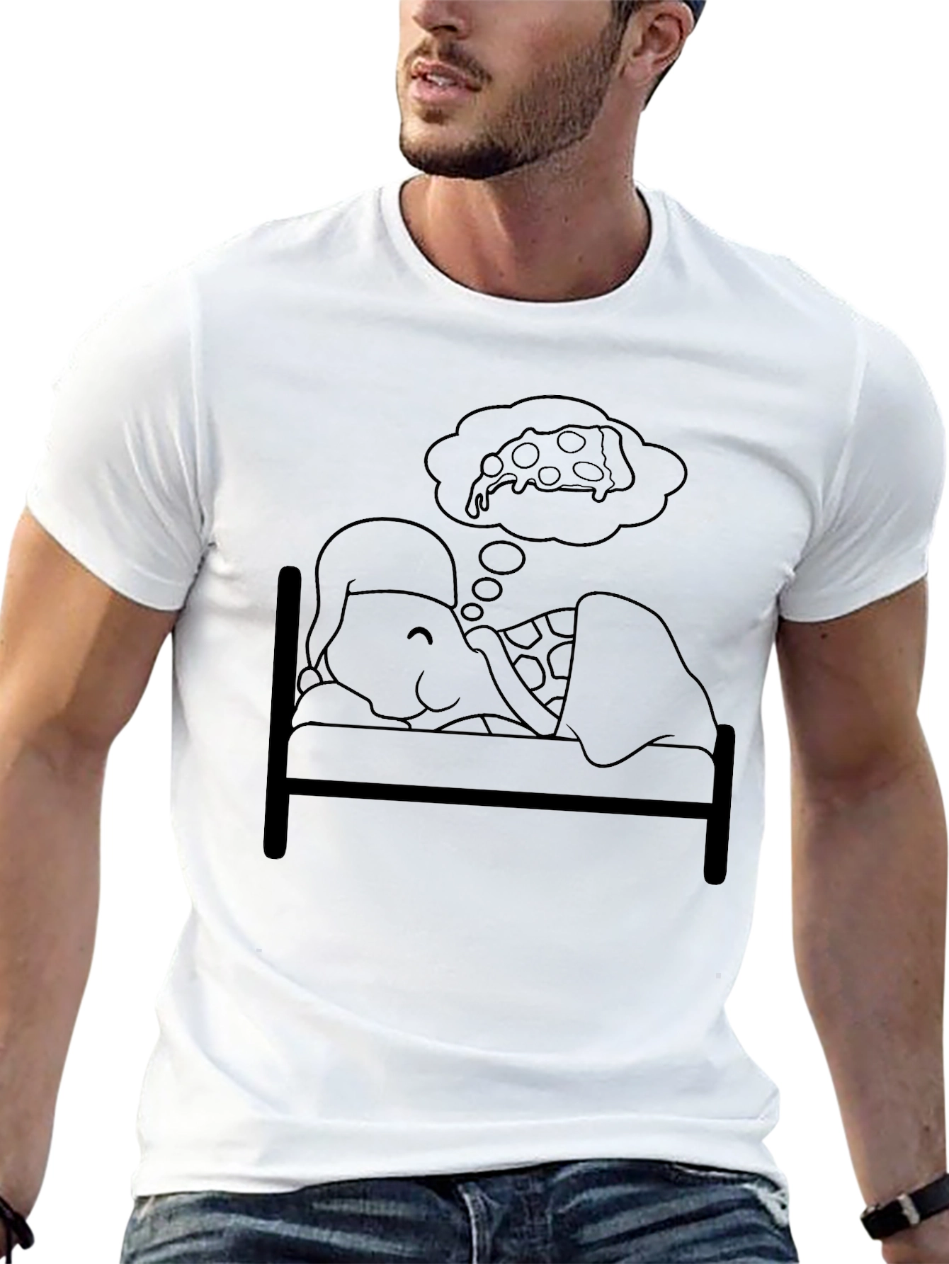 Turtle Pizza Dream T-Shirt - Funny Graphic Tee