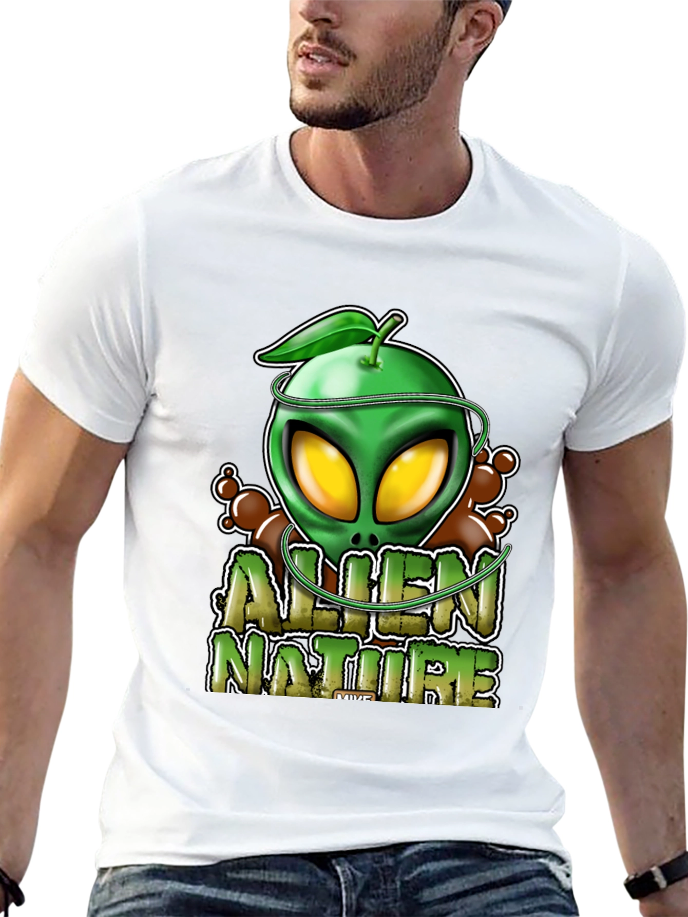 Alien Nature Black T-Shirt