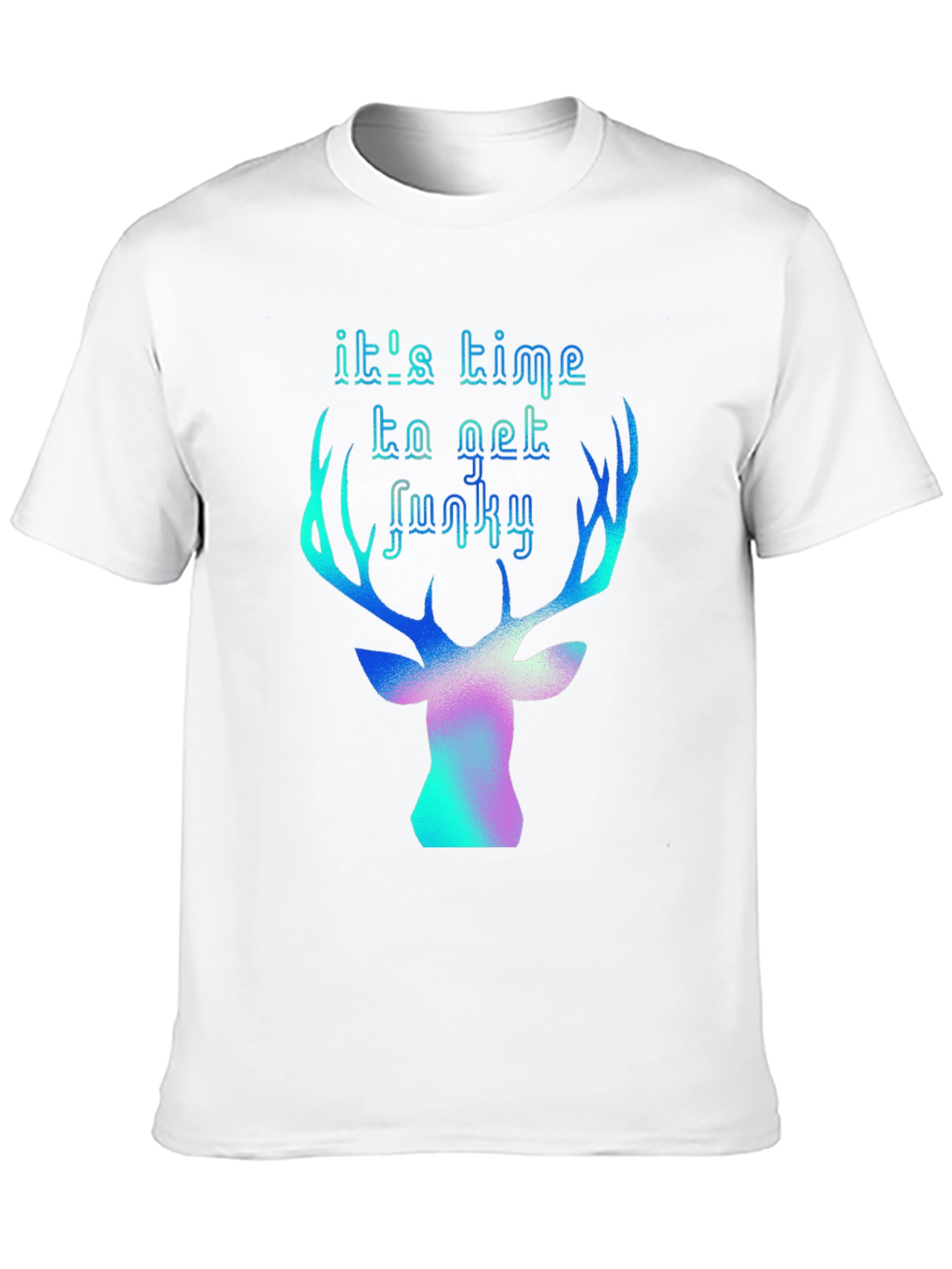 Funky Deer Graphic T-Shirt