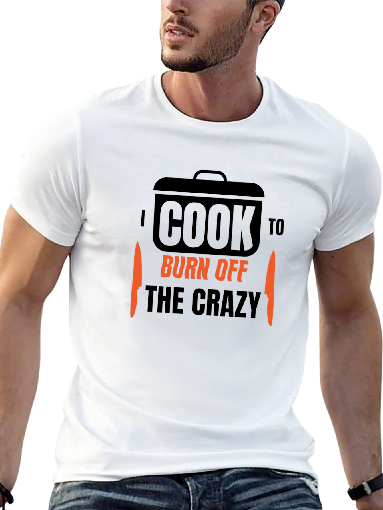 I Cook to Burn Off the Crazy T-Shirt
