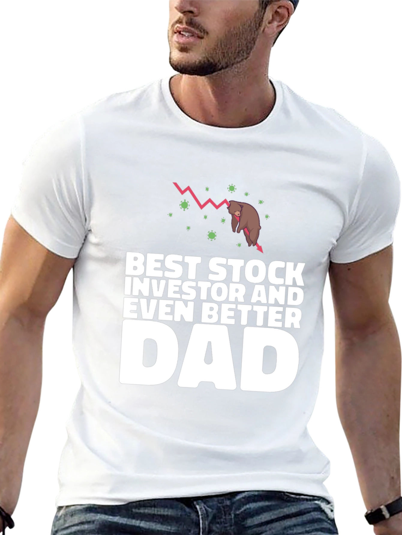 Best Stock Investor Dad T-Shirt