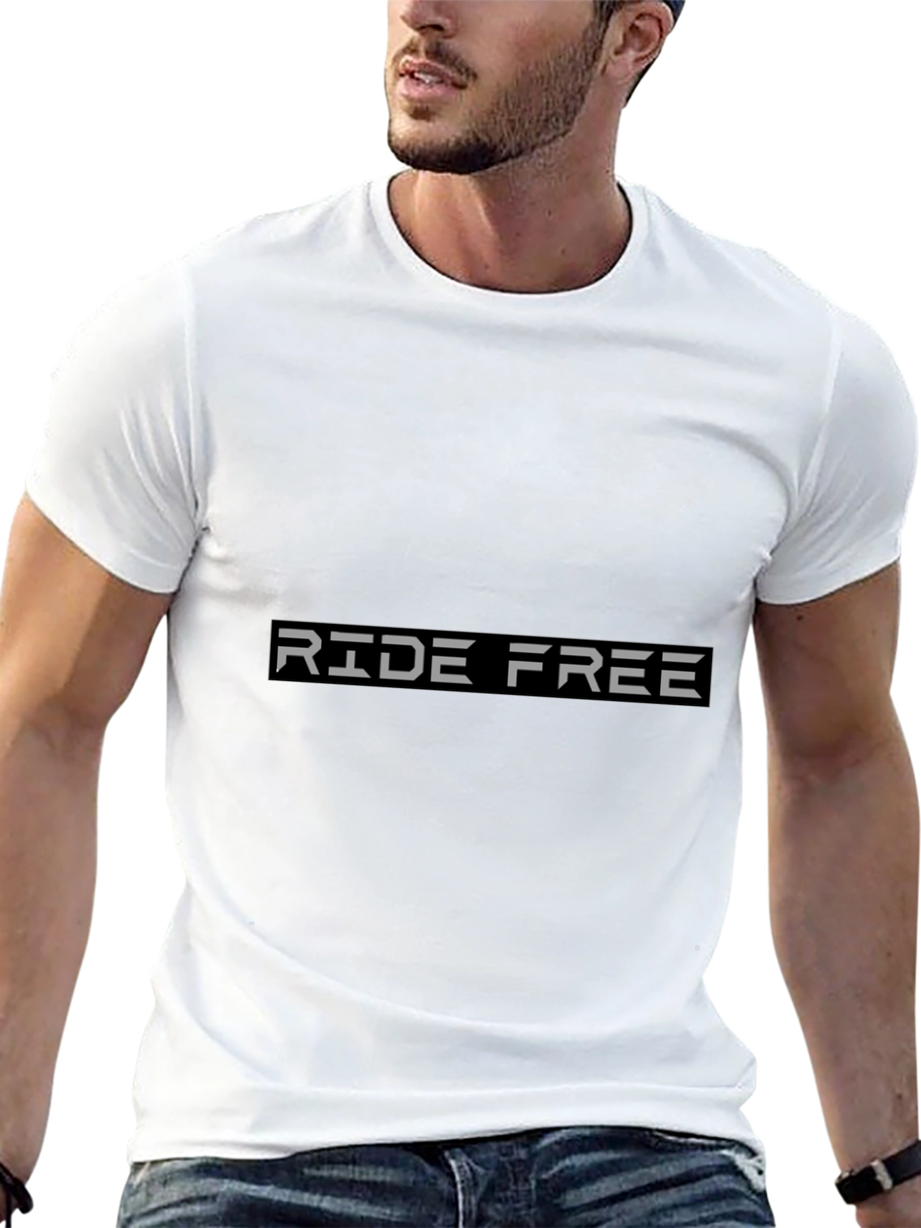 Ride Free Graphic Tee - Mens Black T-Shirt