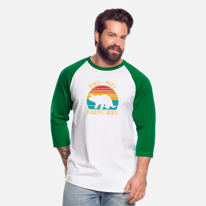 Dino-mite Pediatric Nurse Retro Apparel