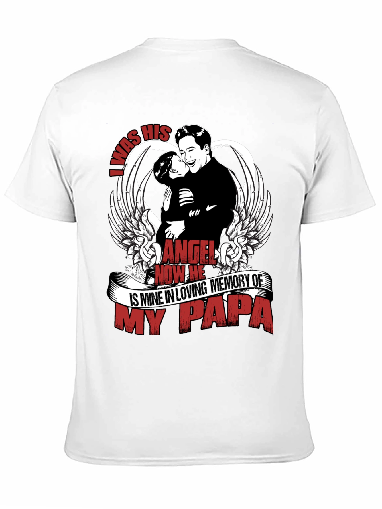 Memorial Papa Angel T-Shirt