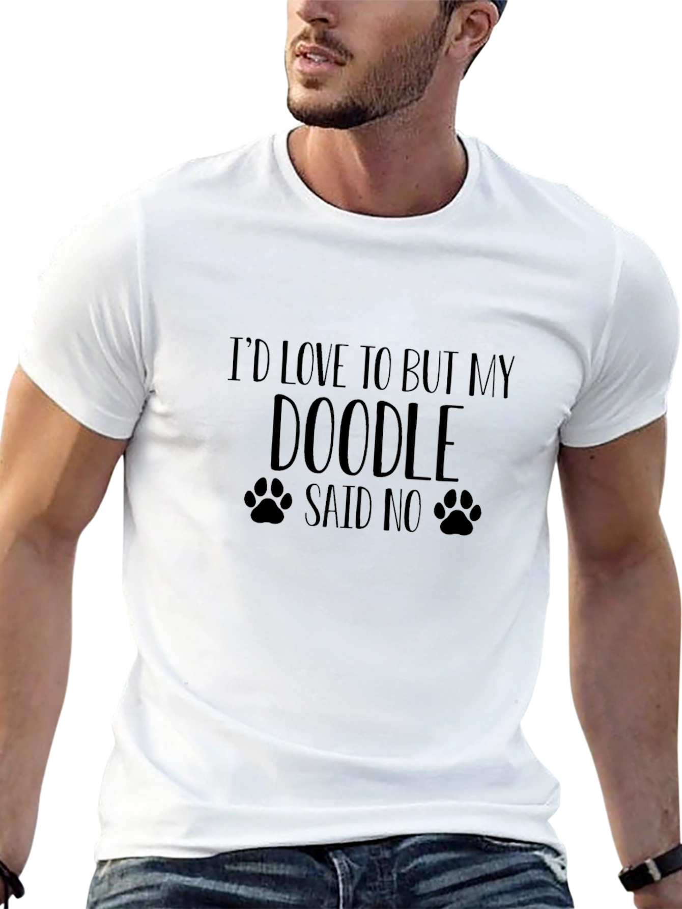 Doodle Said No T-Shirt - Dog Lover Tee