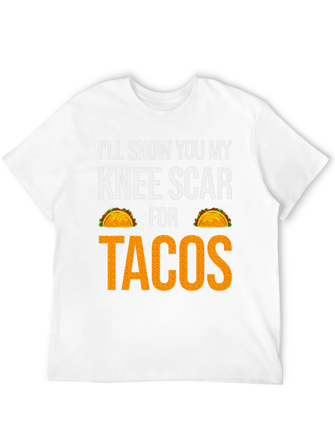 Knee Scar for Tacos Graphic T-Shirt