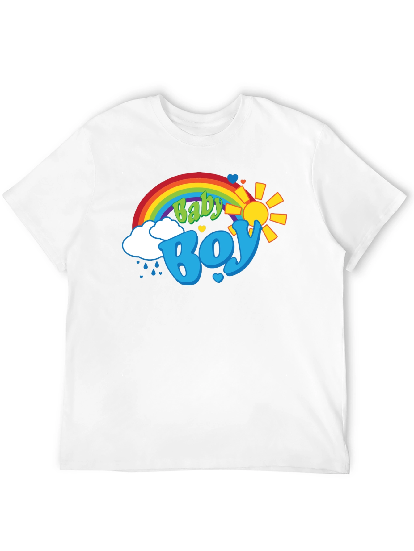 Baby Boy Rainbow Graphic T-Shirt