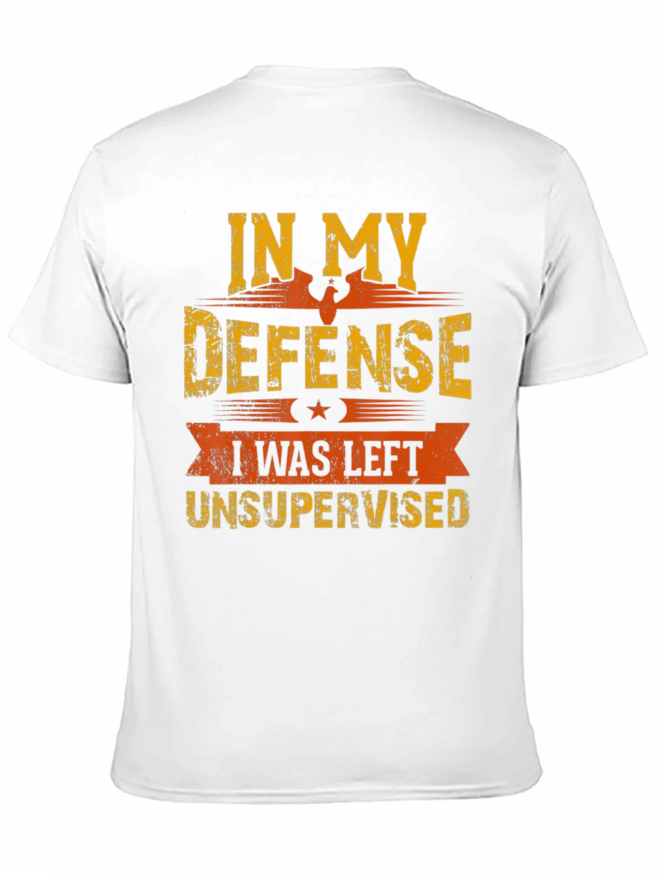 In My Defense Funny Graphic T-Shirt