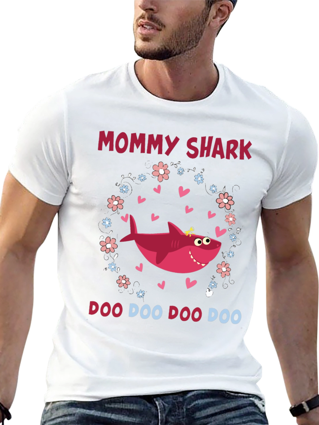 Mommy Shark Doo Doo T-Shirt - Cute Graphic Tee