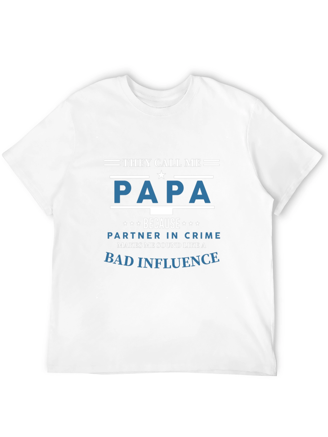 Papa Bad Influence Graphic Tee