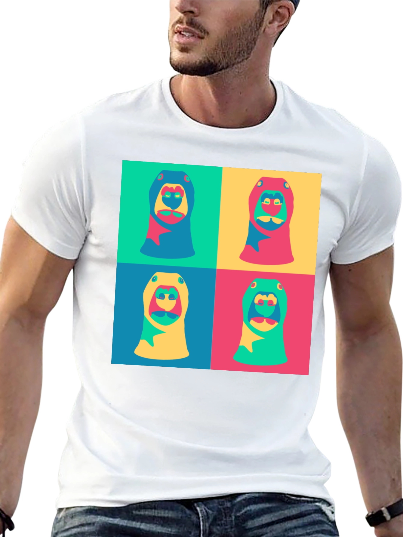 Pop Art Bear T-Shirt
