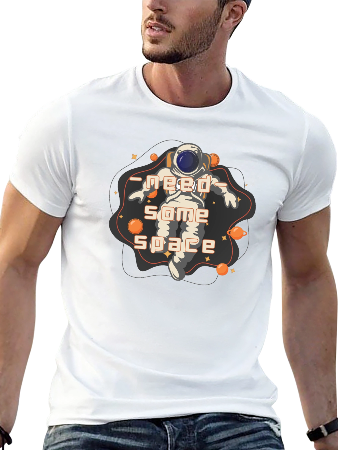 Need Some Space Astronaut Graphic T-Shirt