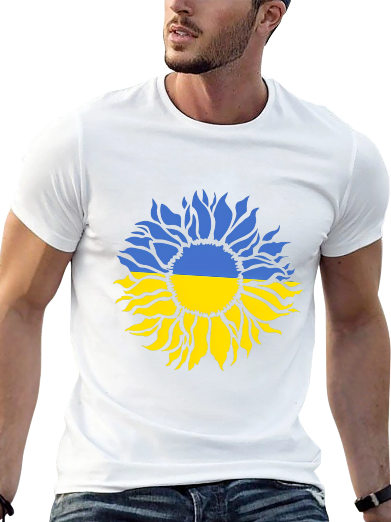 Ukraine Sunflower T-Shirt - Support Ukraine