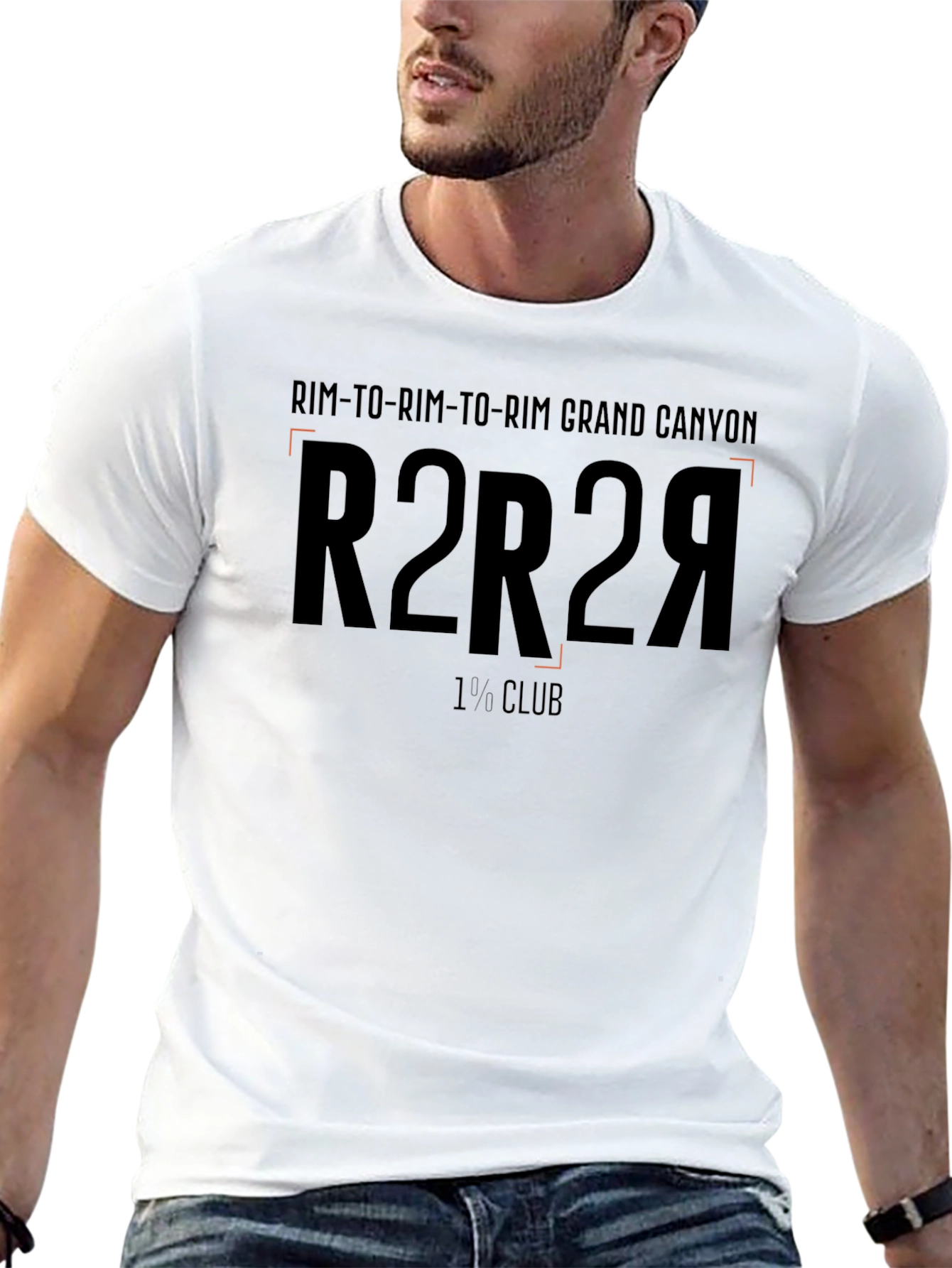 Rim-to-Rim Grand Canyon R2R2R Black T-Shirt