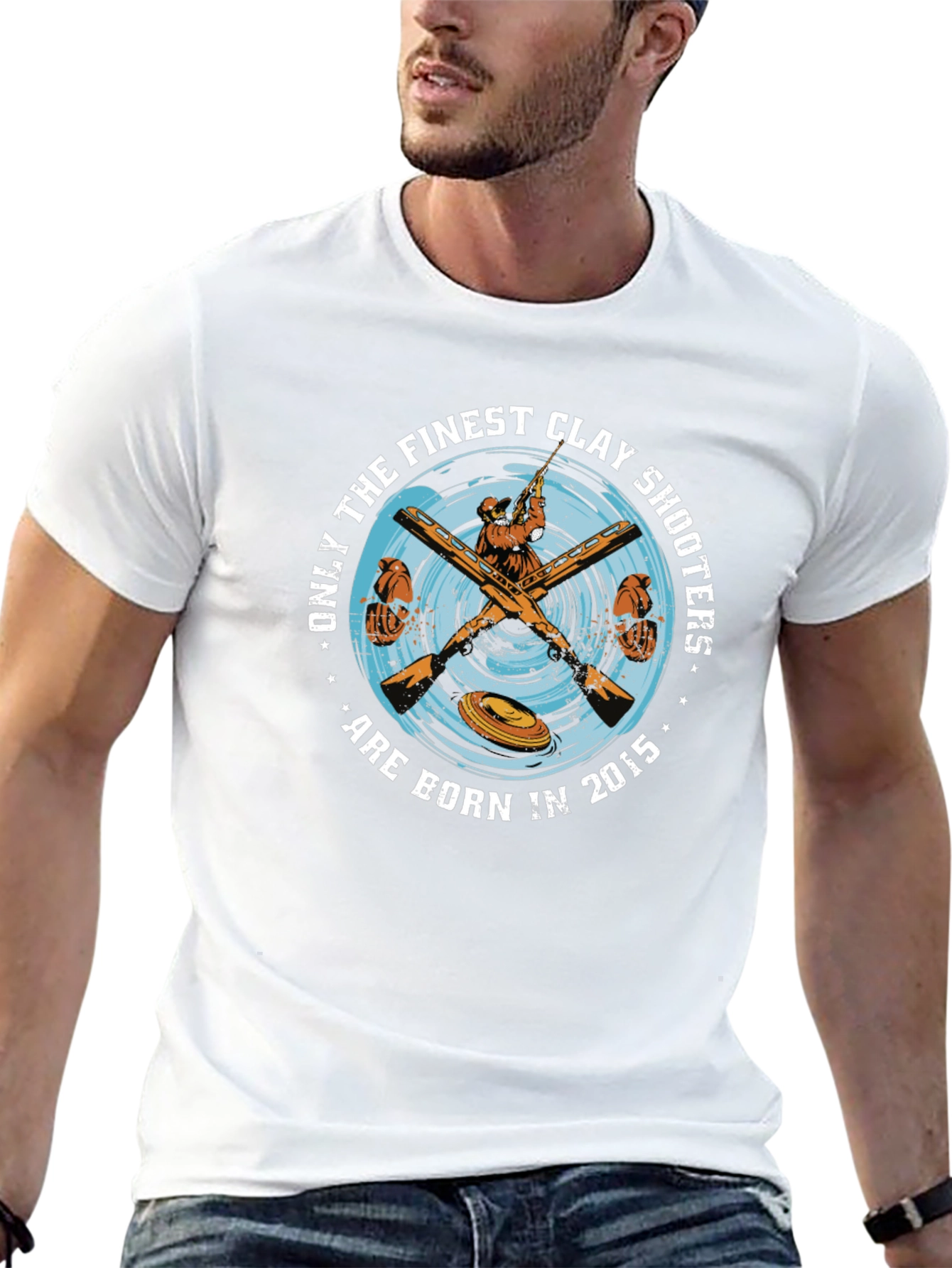 Finest Clay Shooters Born in 2015 T-Shirt
