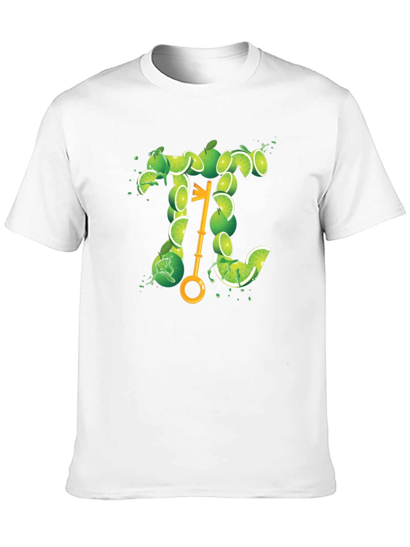 Lime Pi Symbol T-Shirt