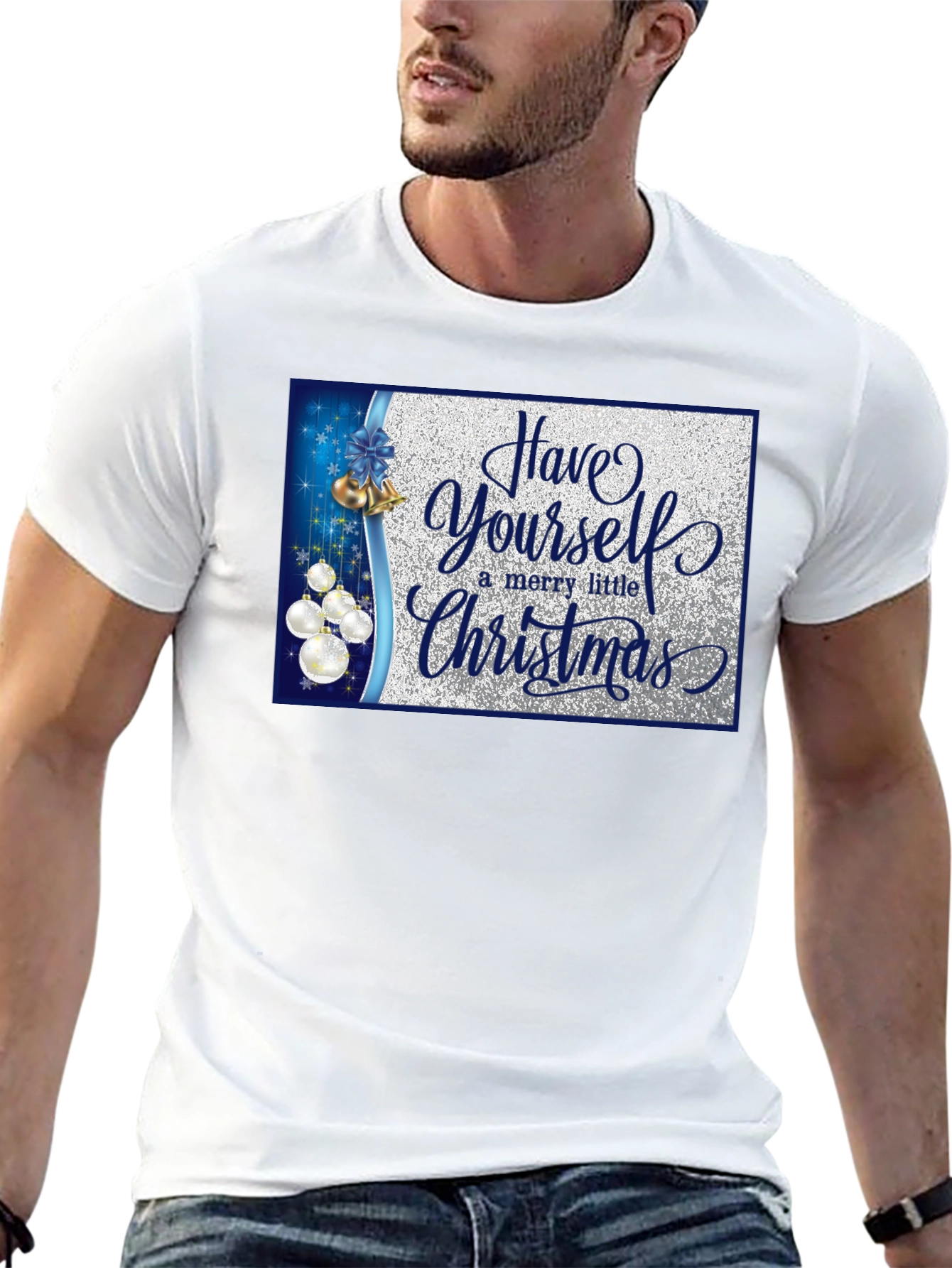 Merry Little Christmas T-Shirt - Festive Holiday Apparel