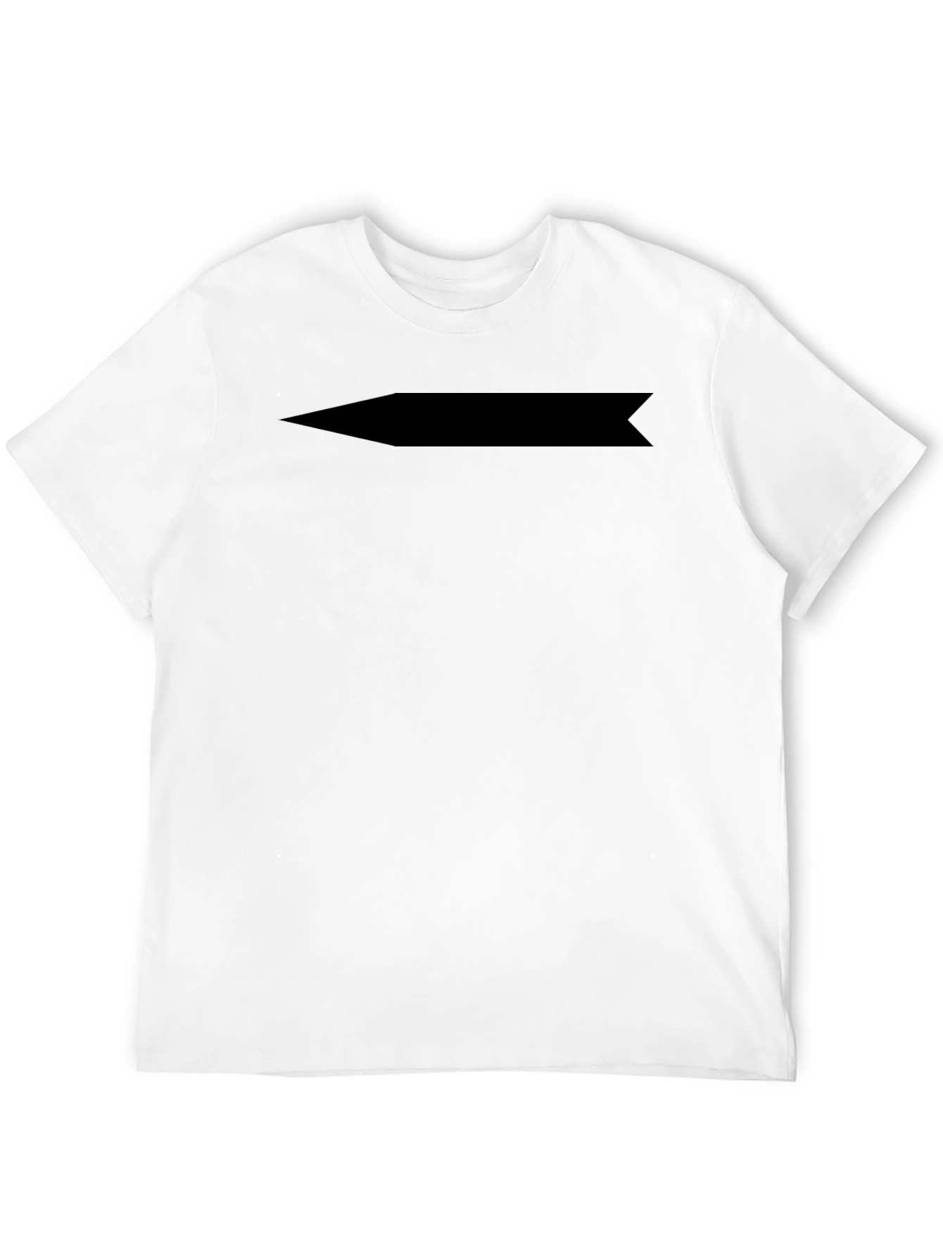 Black Arrow Graphic Tee - Mens Casual T-Shirt