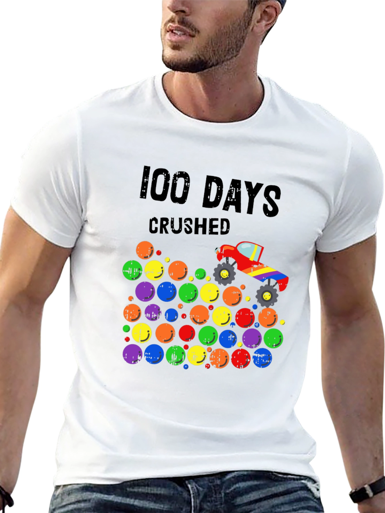 100 Days Crushed T-Shirt