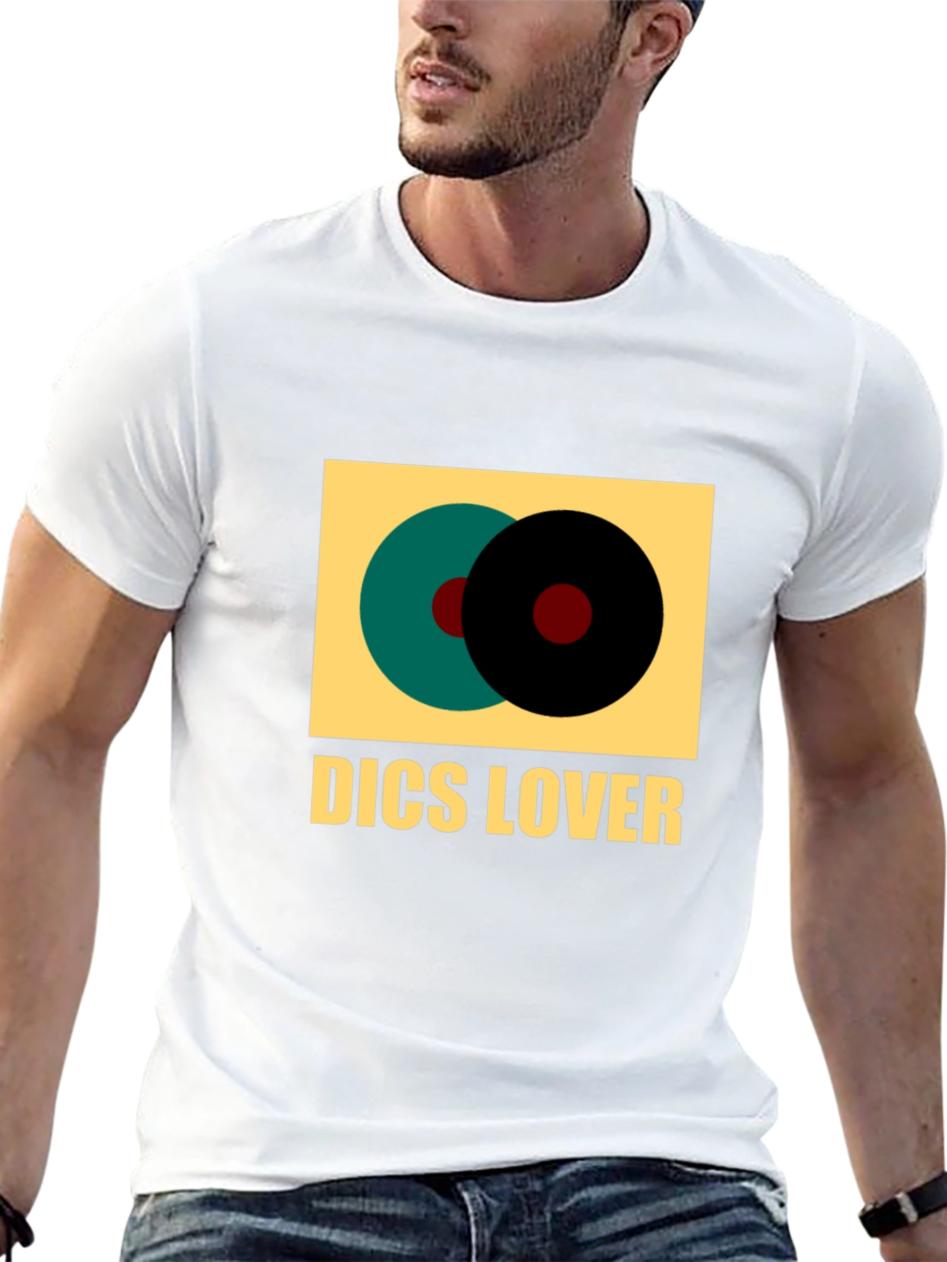 Retro Vinyl Record Lover Graphic T-Shirt