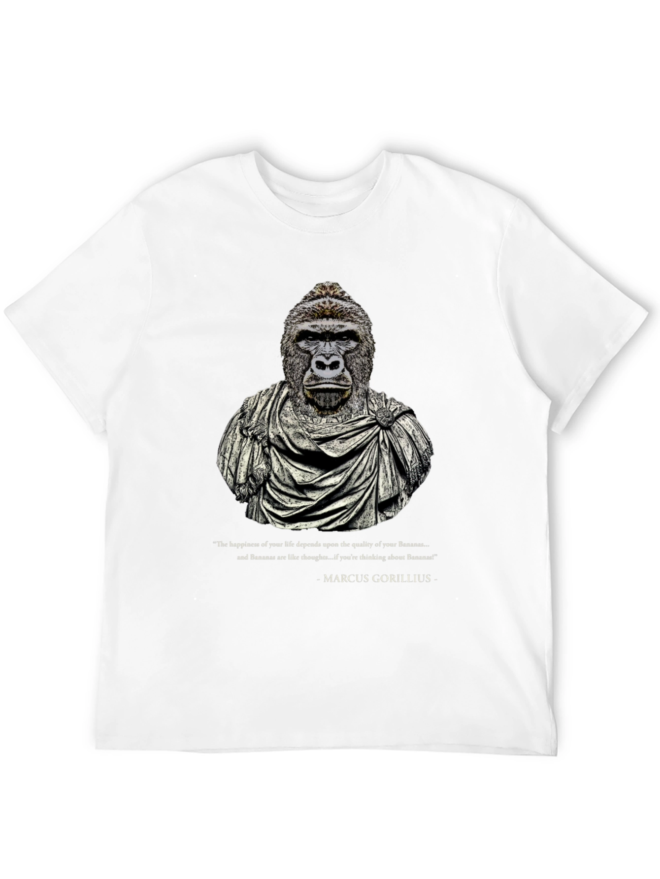Marcus Gorillius T-Shirt Funny Banana Lover Tee