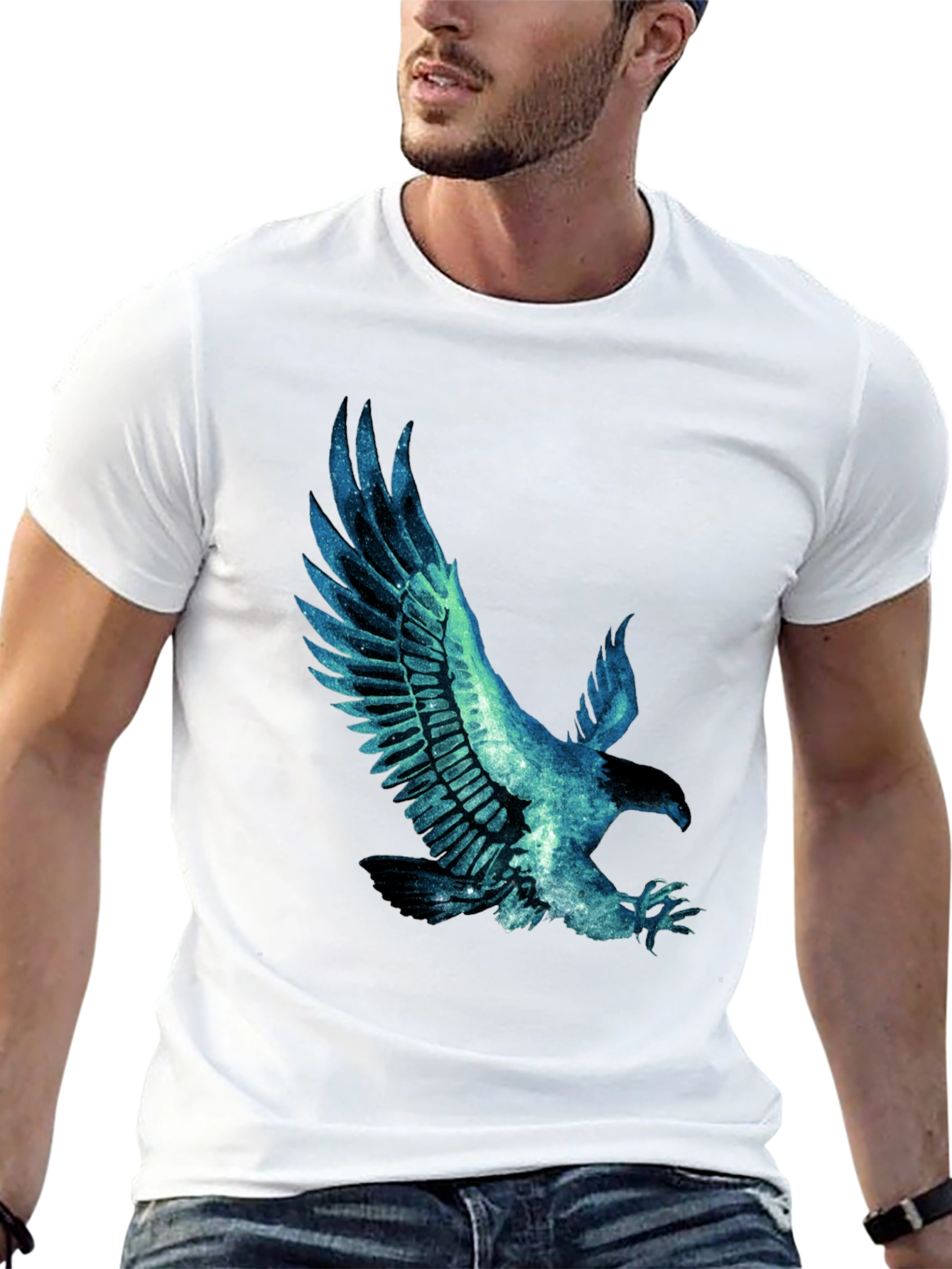 Cosmic Eagle Graphic Tee