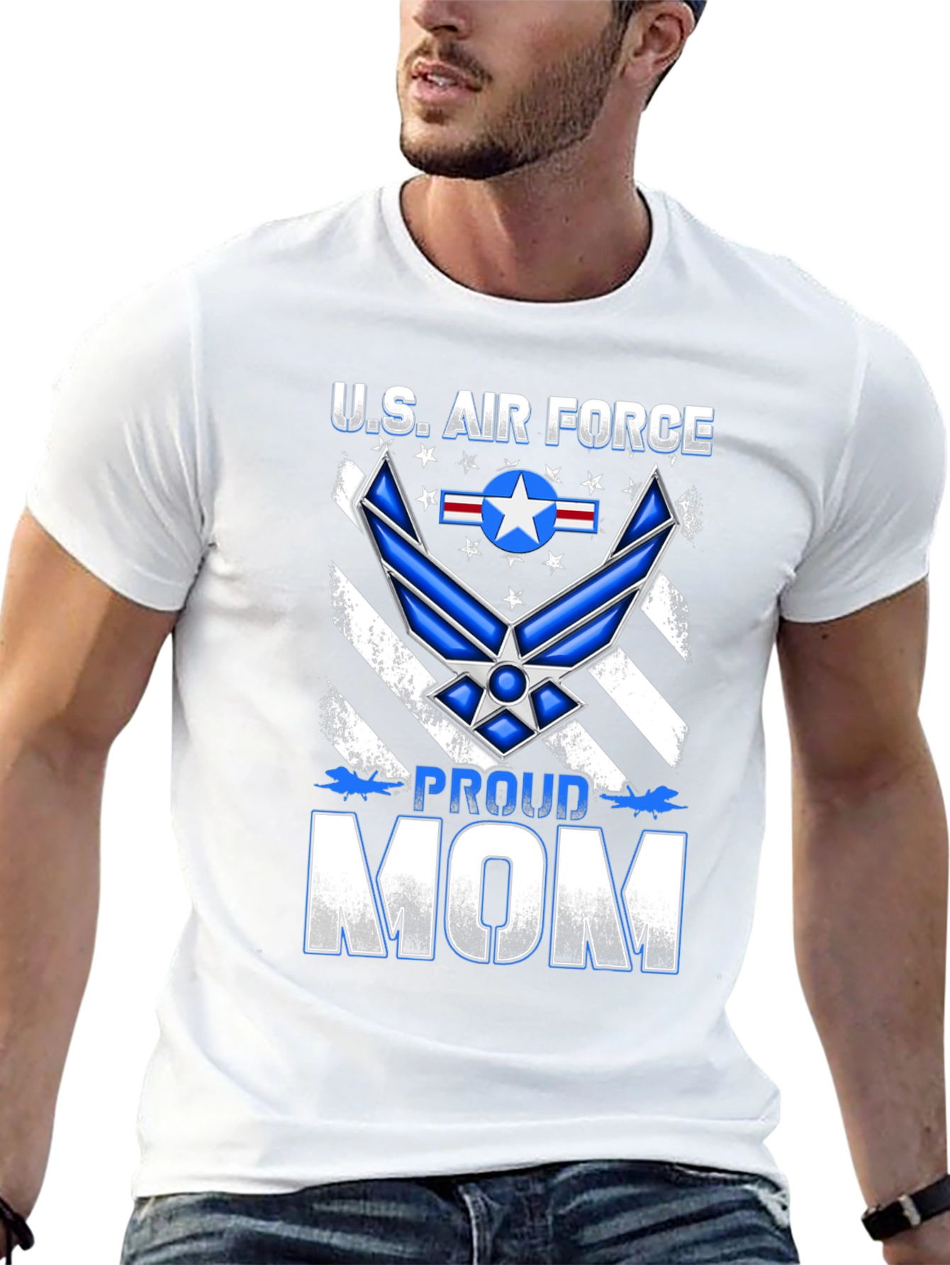 Proud Air Force Mom T-Shirt