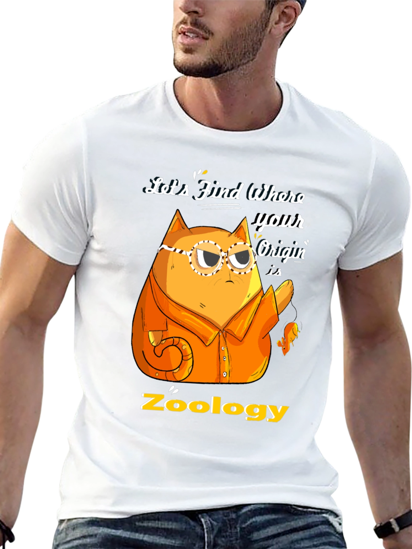 Zoology Cat T-Shirt - Find Your Origin