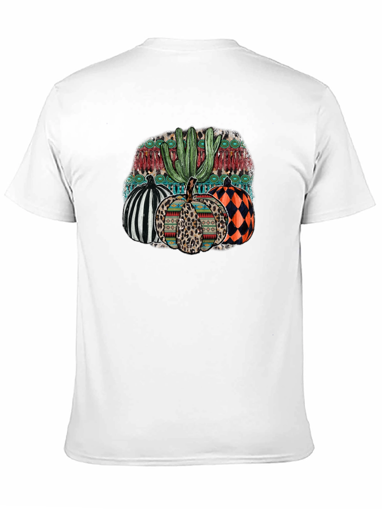 Western Pumpkin Cactus Graphic Tee