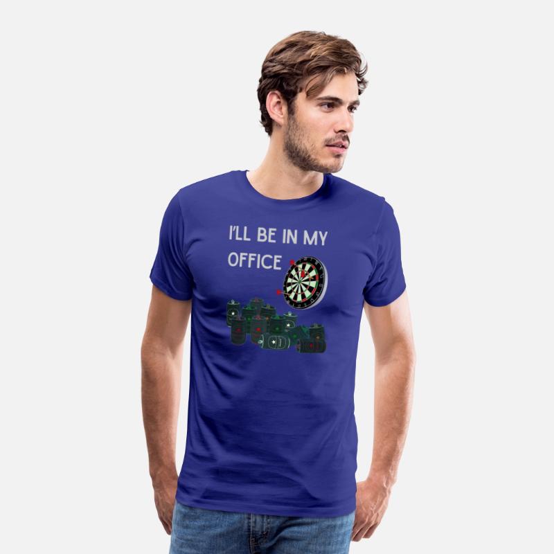 Funny Beer and Darts Office Humor Drinking Shirt