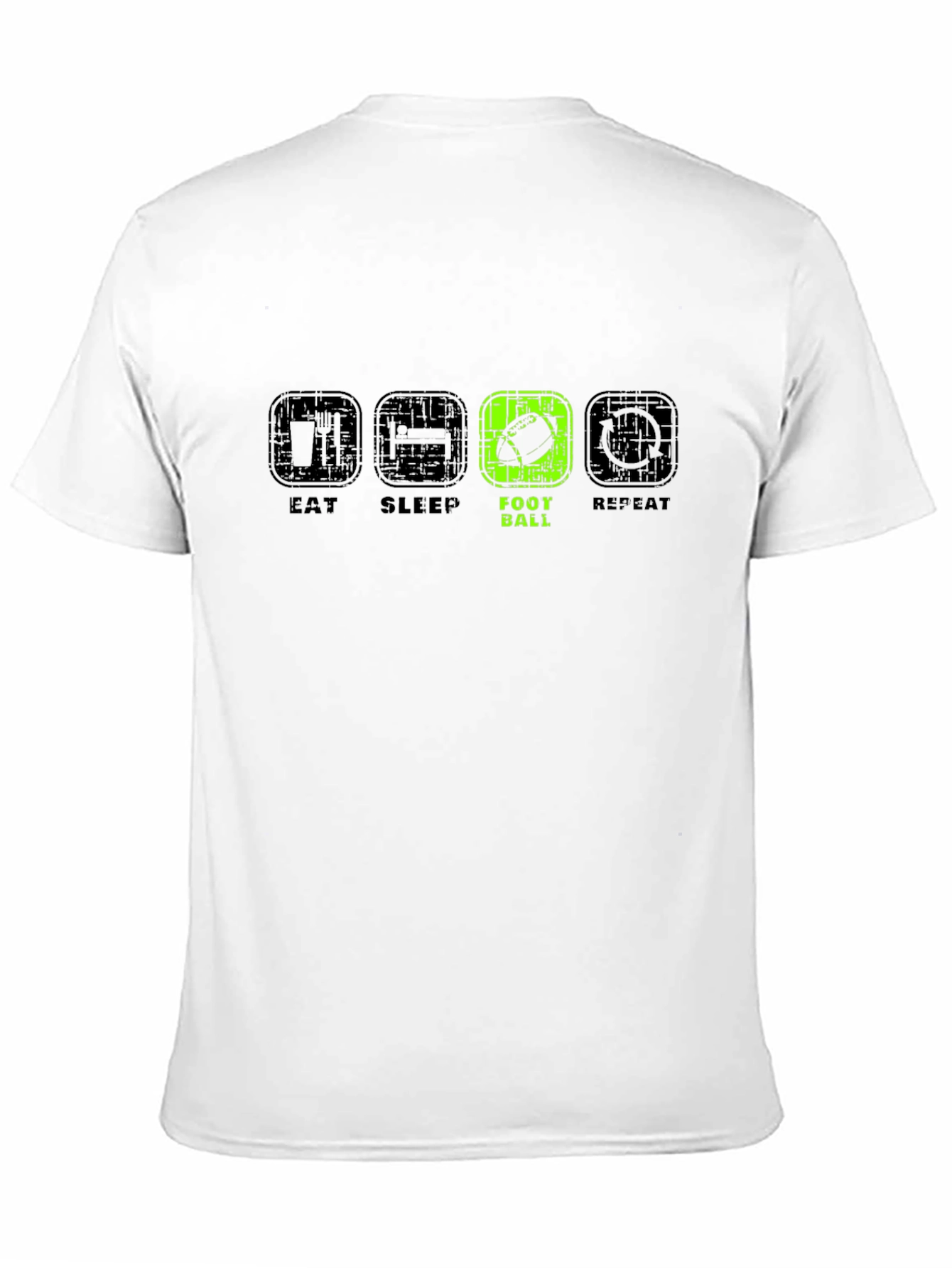 Eat Sleep Football Repeat T-Shirt