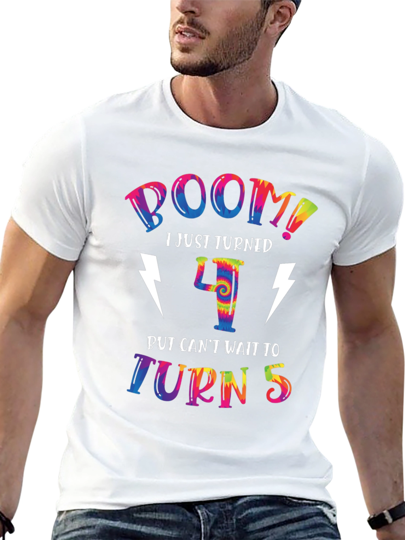 Boom! I Just Turned 4 T-Shirt