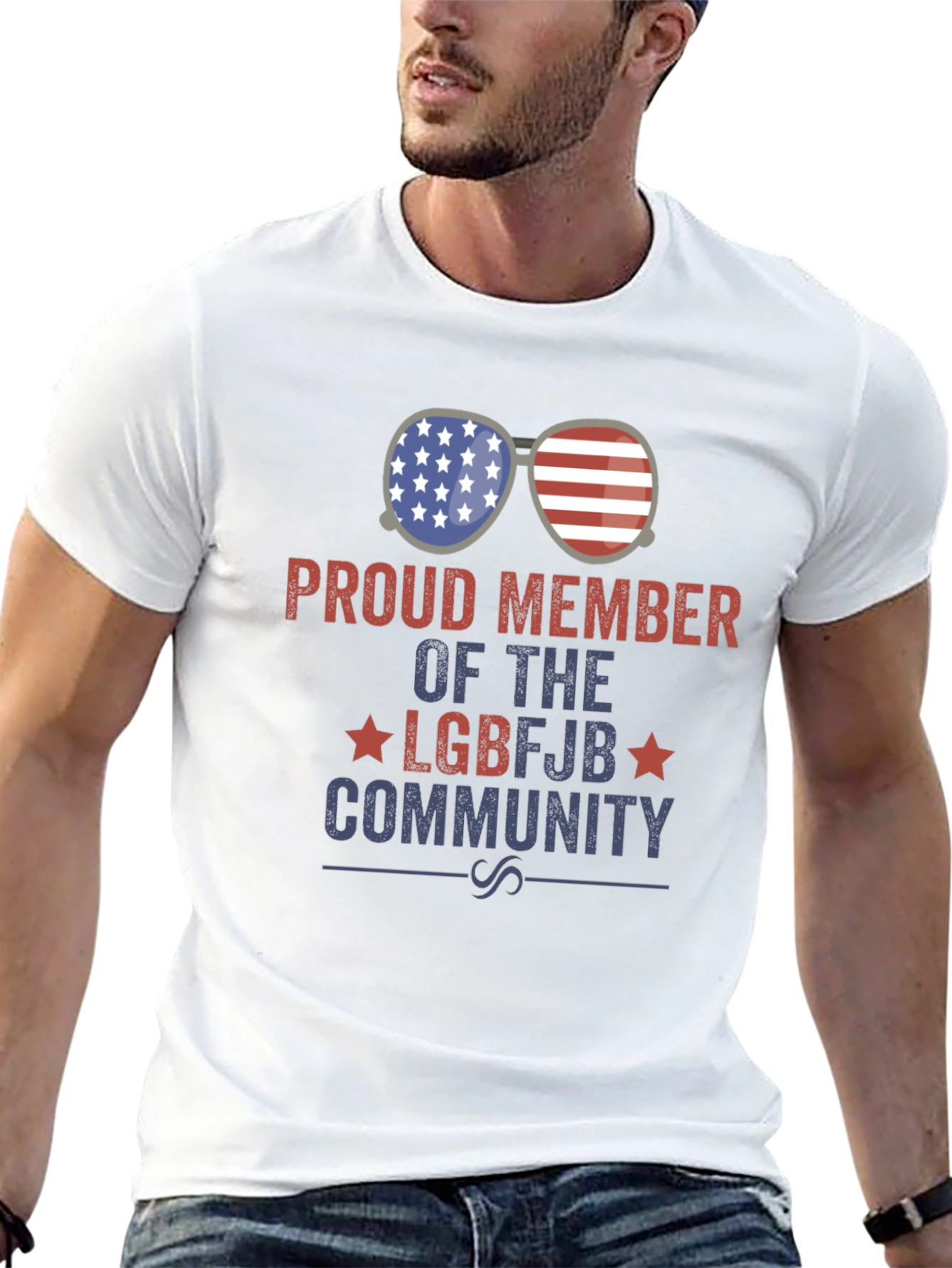 Proud LGBFJB Community T-Shirt - Patriotic Pride