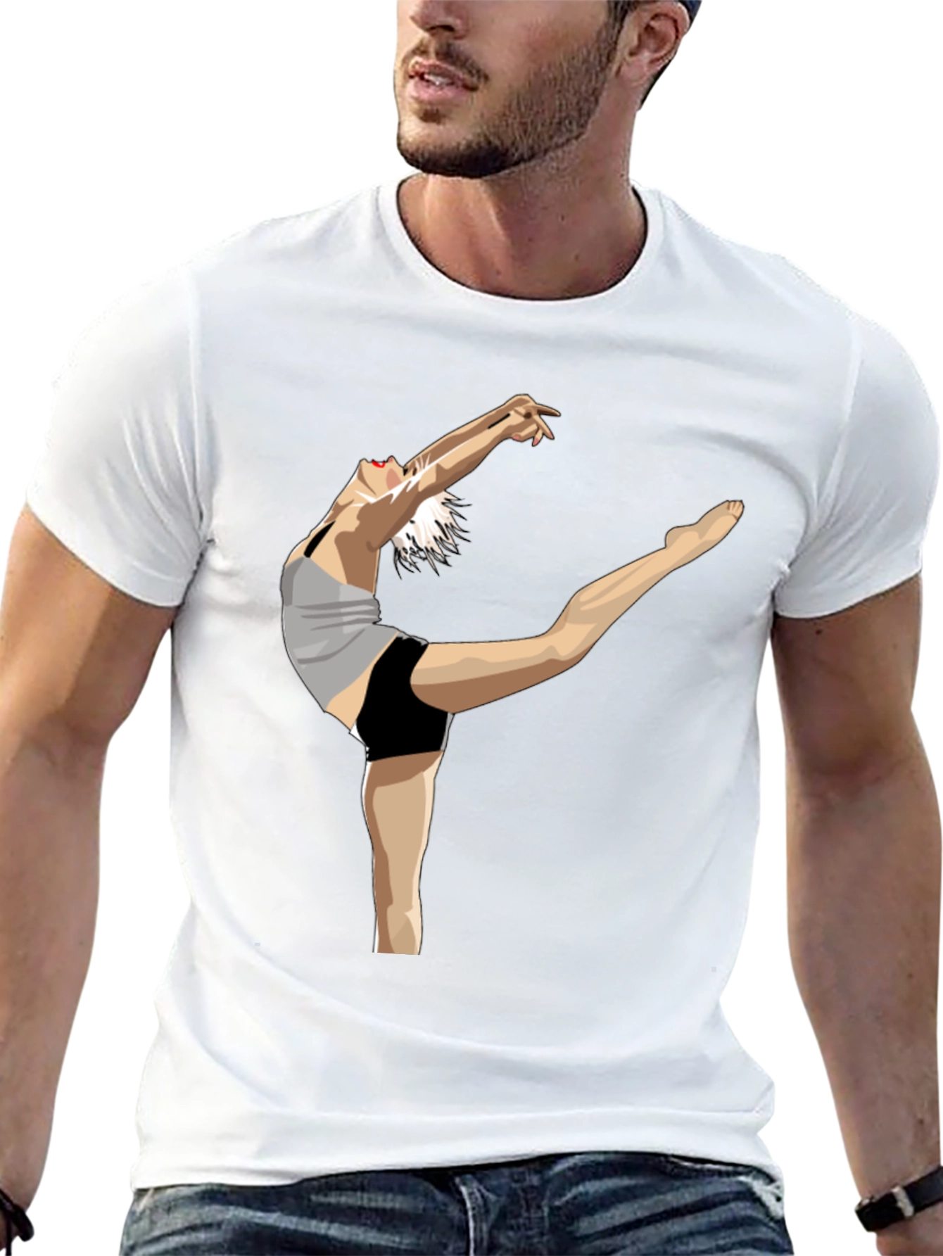 Dancer Graphic Black T-Shirt