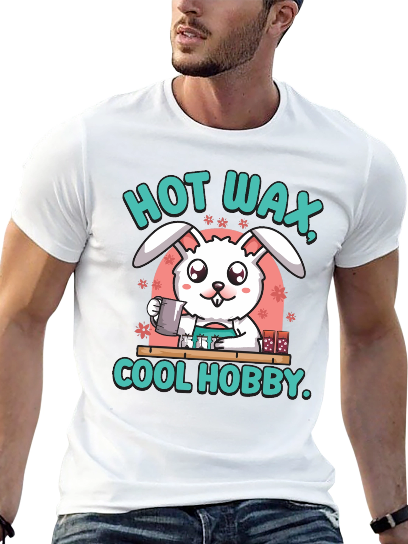 Hot Wax Cool Hobby Bunny T-Shirt