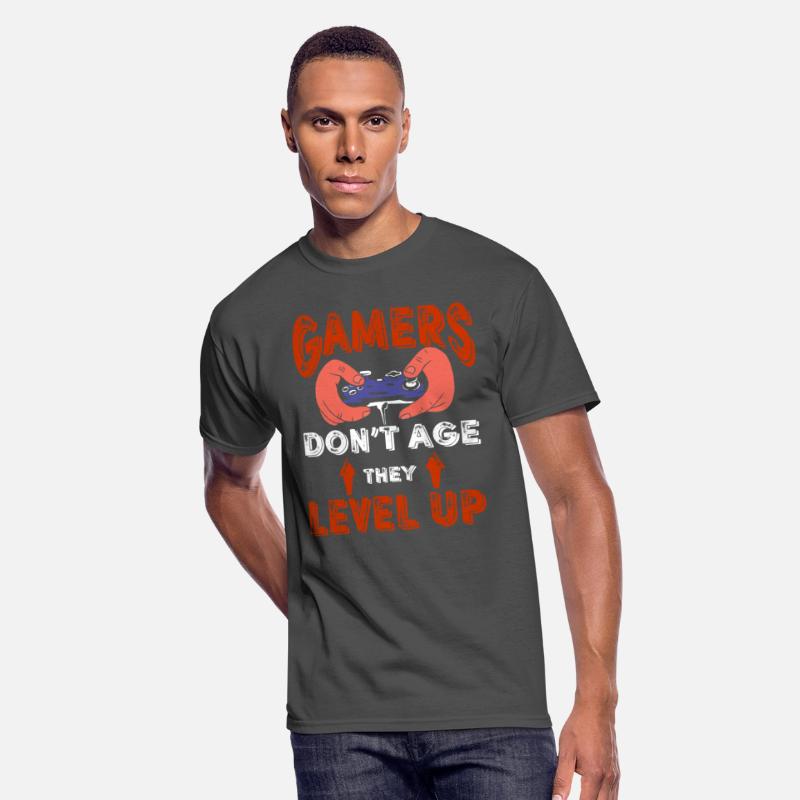 Gamers Don't Age They Level Up - Gamer Birthday