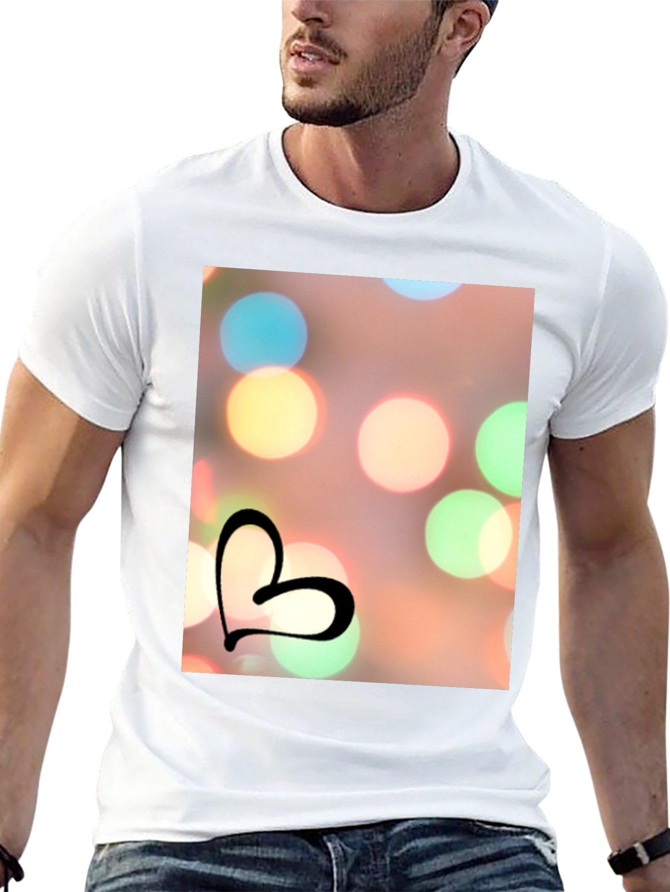 Heart Bokeh T-Shirt