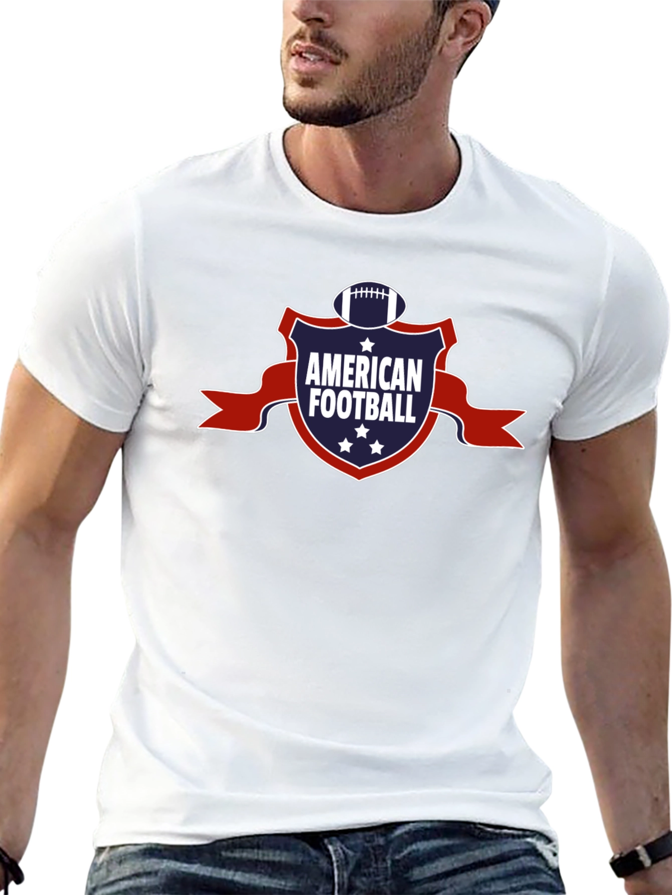 American Football Graphic Tee