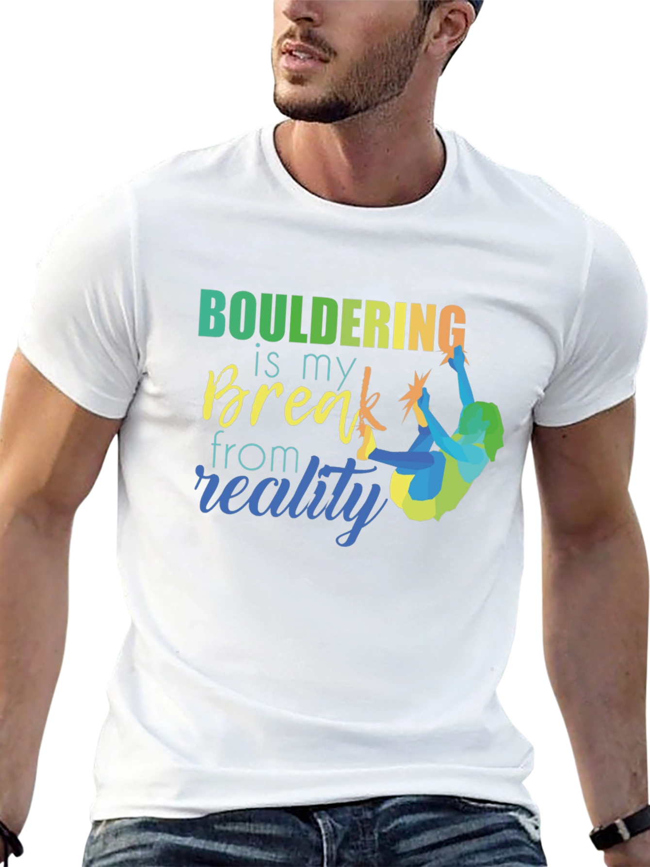 Bouldering is My Break T-Shirt